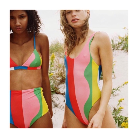 Mara Hoffman Other - NEW Mara Hoffman Rainbow One Piece